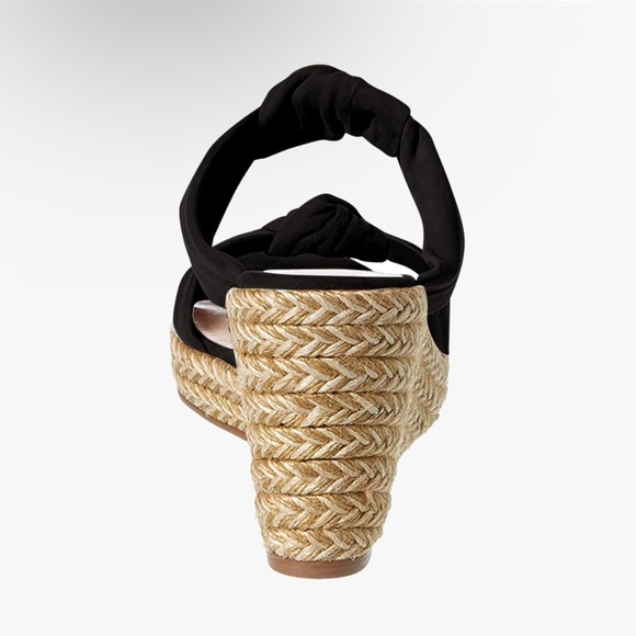 Black Cloth Sandal size-5 - Picture 3 of 6